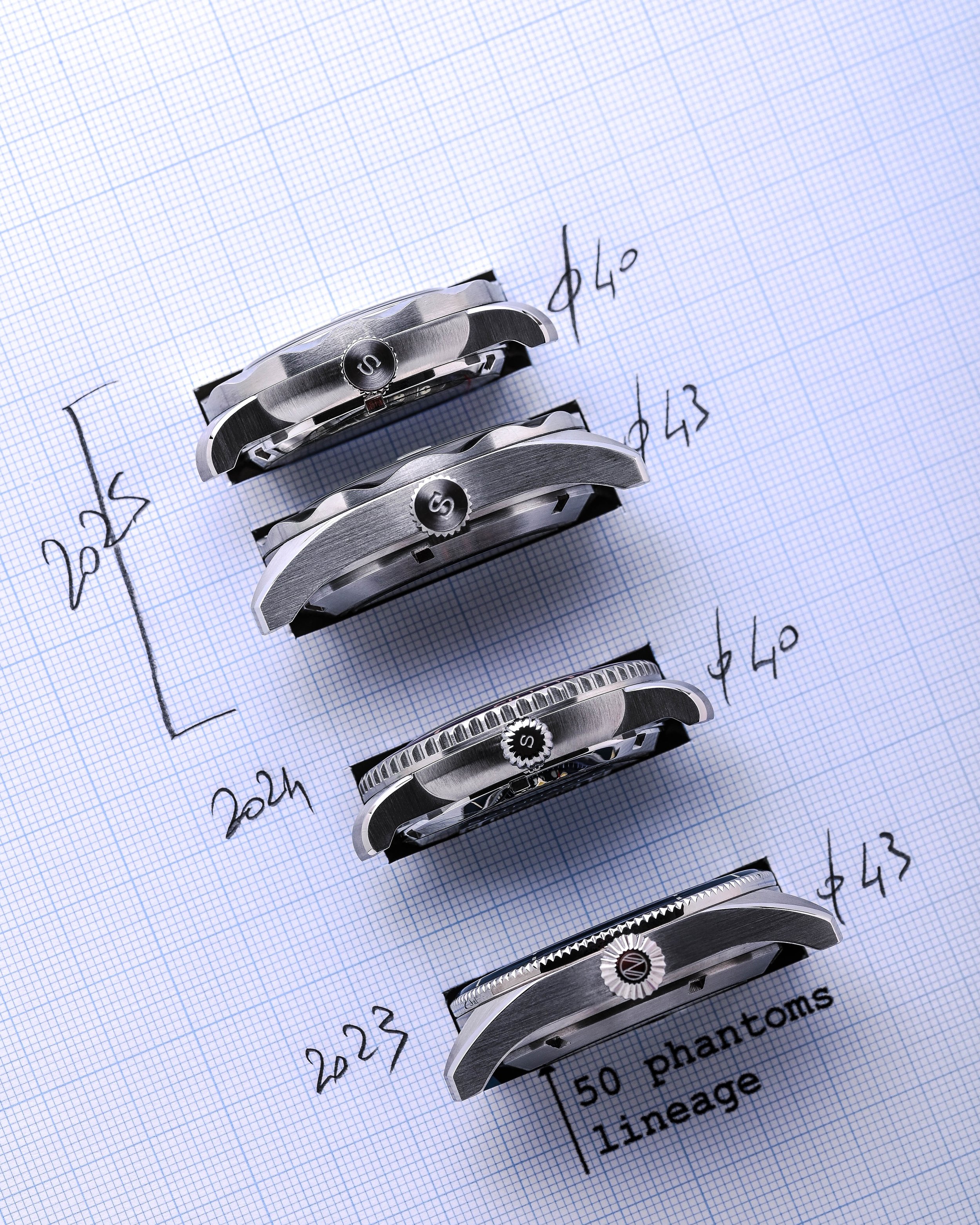 Spinnaker x Seconde/Seconde/ Fleuss “Phantom” Edition — Watch Brothers